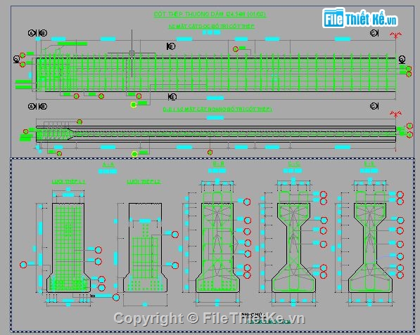 dự ứng lực,dư ung luc keo truoc,dam i du ung luc keo truoc,cau dam gian don,dam i 24m,dam i 18m